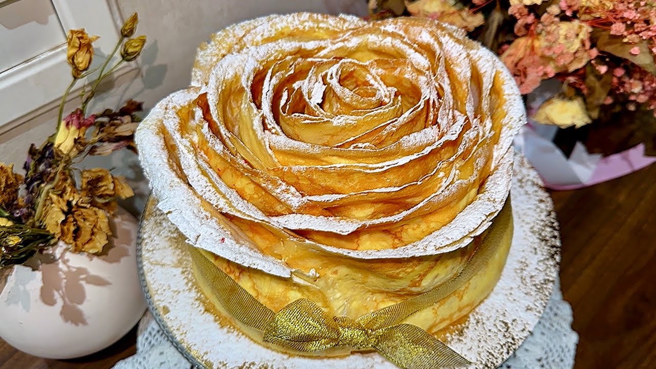 وردة الصحراء لرأس السنة أسهل أسرع وأحسن حلوة لاكريم لراس العام بشكل أنيق وبتكلفة فالمتناول كتحمق 