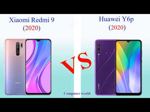 Xiaomi Redmi 9 (2020) vs Huawei Y6p (2020)