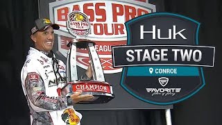 Bass Pro Tour | Lake Conroe | Championship Round Highlights