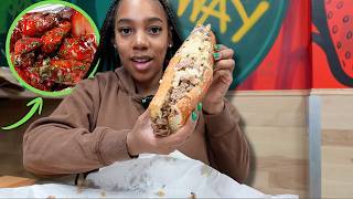 Cheessteaks in Kenilworth, NJ + STRAWBERRY Hot Honey Wings?! 🤯