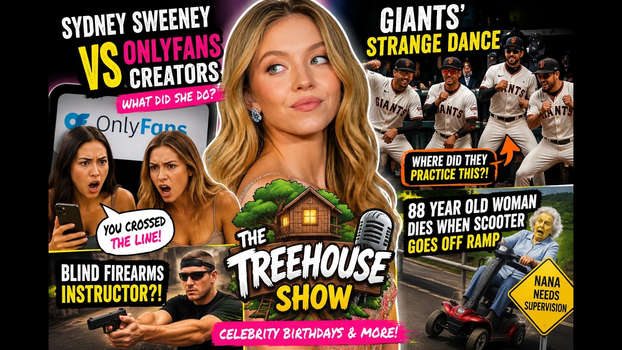 Sydney Sweeney vs OnlyFans Creators + Blind Firearms Instructor?! | Funny News Podcast Sydney Sweeney vs OnlyFans Creators + Blind Firearms Instructor?! | Funny News Podcast
