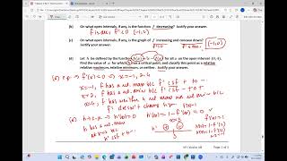 Famous AP Calc   Chapter 4 Part 1 Practice Exam FRQ Solutions Wealth