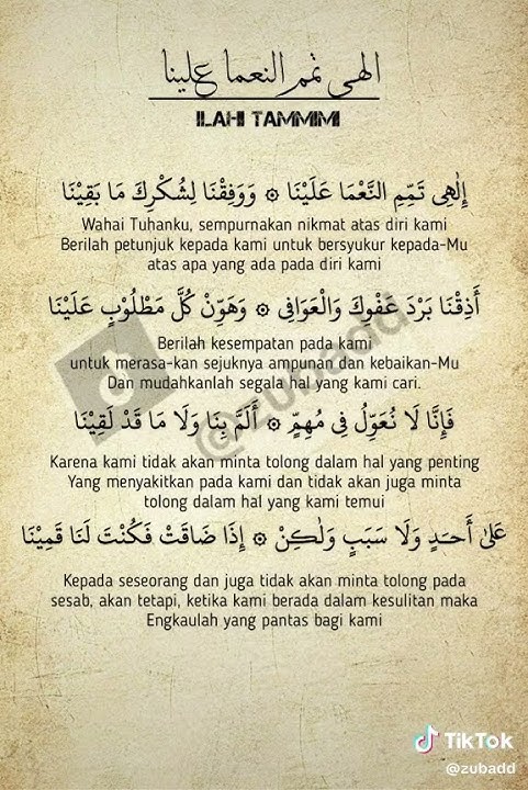 sholawat ilahi Tamimi na'ma alaina