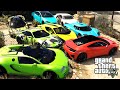 Collecting RARE Billionaire SUPERCARS In GTA 5! (Real Life Cars)