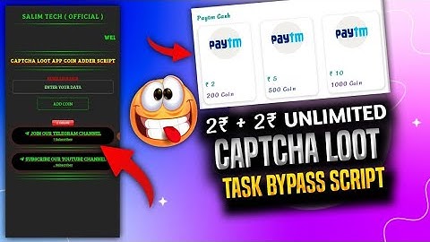 Captcha Loot App Coin Adder Script | Captcha Loot App Task Bypass Script | Captcha Loot App