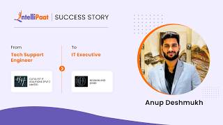 🎯 Tech Support Engineer to IT Executive (Cloud & Infrastructure) | Intellipaat Success Story