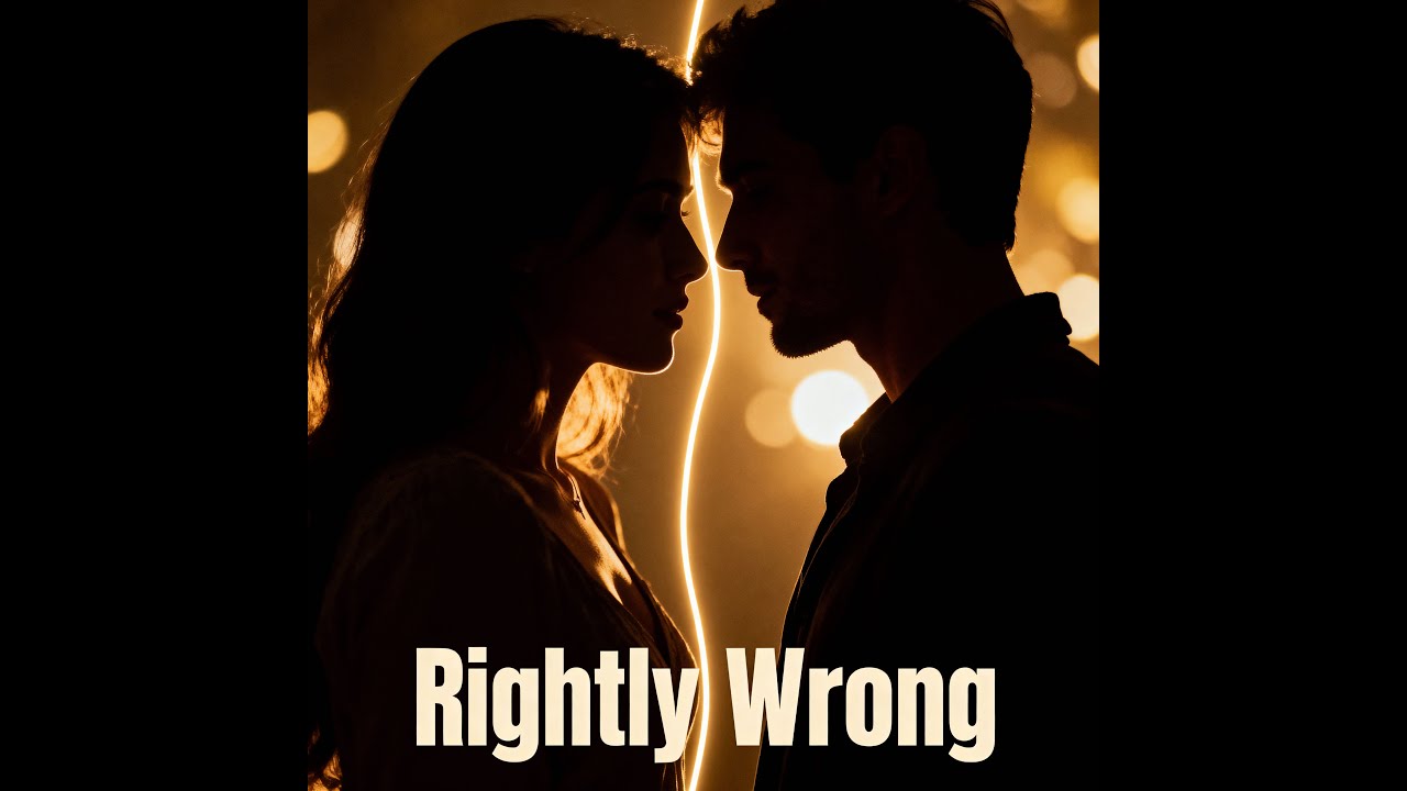 Rightly Wrong – “Loving You Is Wrong, But Feels So Right” | Forbidden Love Ballad 2025 (Lyric Video)