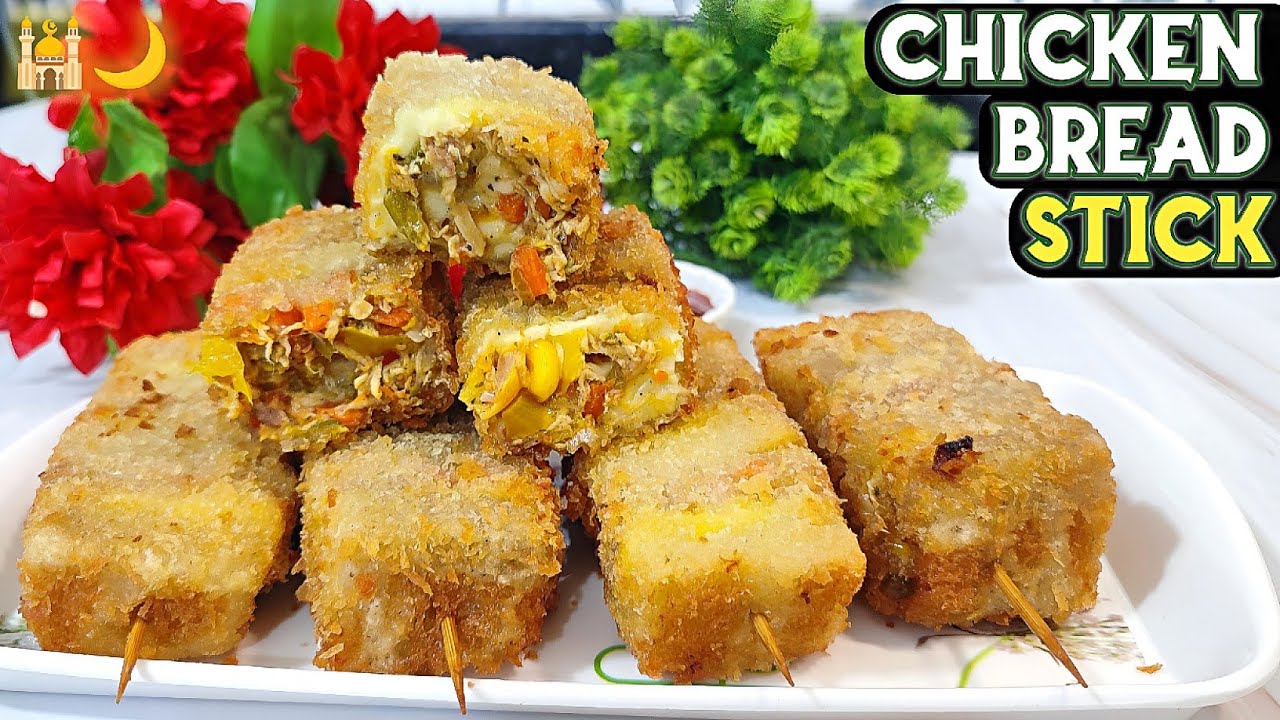 Chicken Bread Stick Recipe | Ramzan Special Easy Chicken Stick | Silly  Gosht | Ruksana Cook