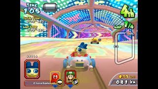 Mario Kart GP 2 (ARCADE) Mametchi On Waluigi Courses Reversed