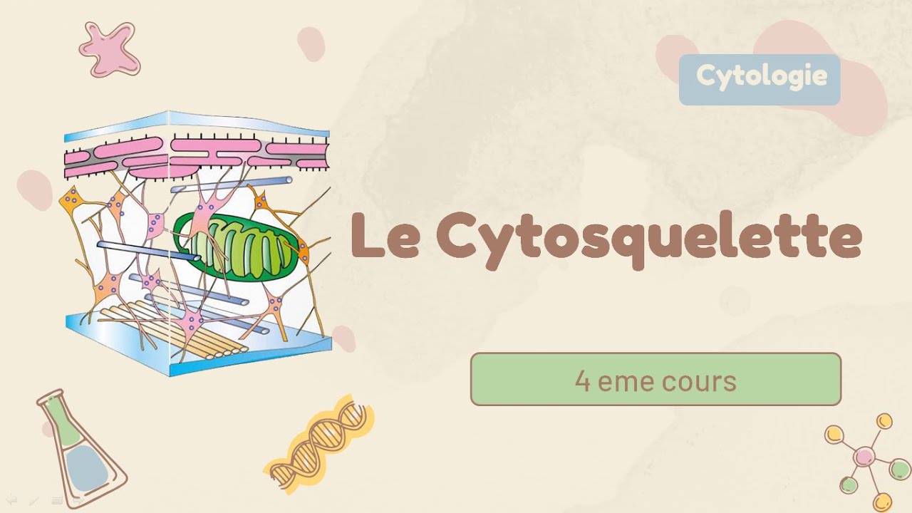 Le Cytosquelette | Cytologie - 1er année médecine