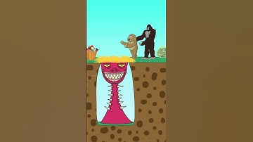 EVOLUTION OF GODZILLA VS GORILLA, SHARKZILLA, DINOSAURS #evolution #shorts #179