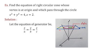 Right Circular Cone with Guiding Curve