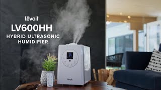 Levoit Hybrid Ultrasonic Warm and Cool Mist Humidifier (LV600HH) 
