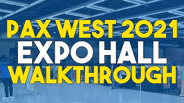 PAX West 2021 Expo Hall Walkthrough