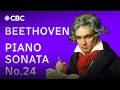 'Ludwig van Beethoven's Piano Sonata no. 24 in F# Major 1st movement' by Jan Lisiecki