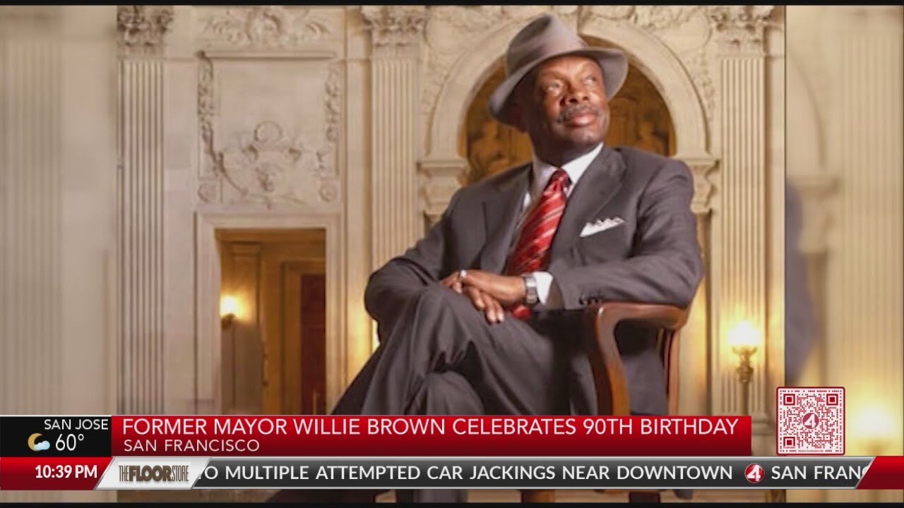 Former Mayor Willie Brown celebrates 90th birthday