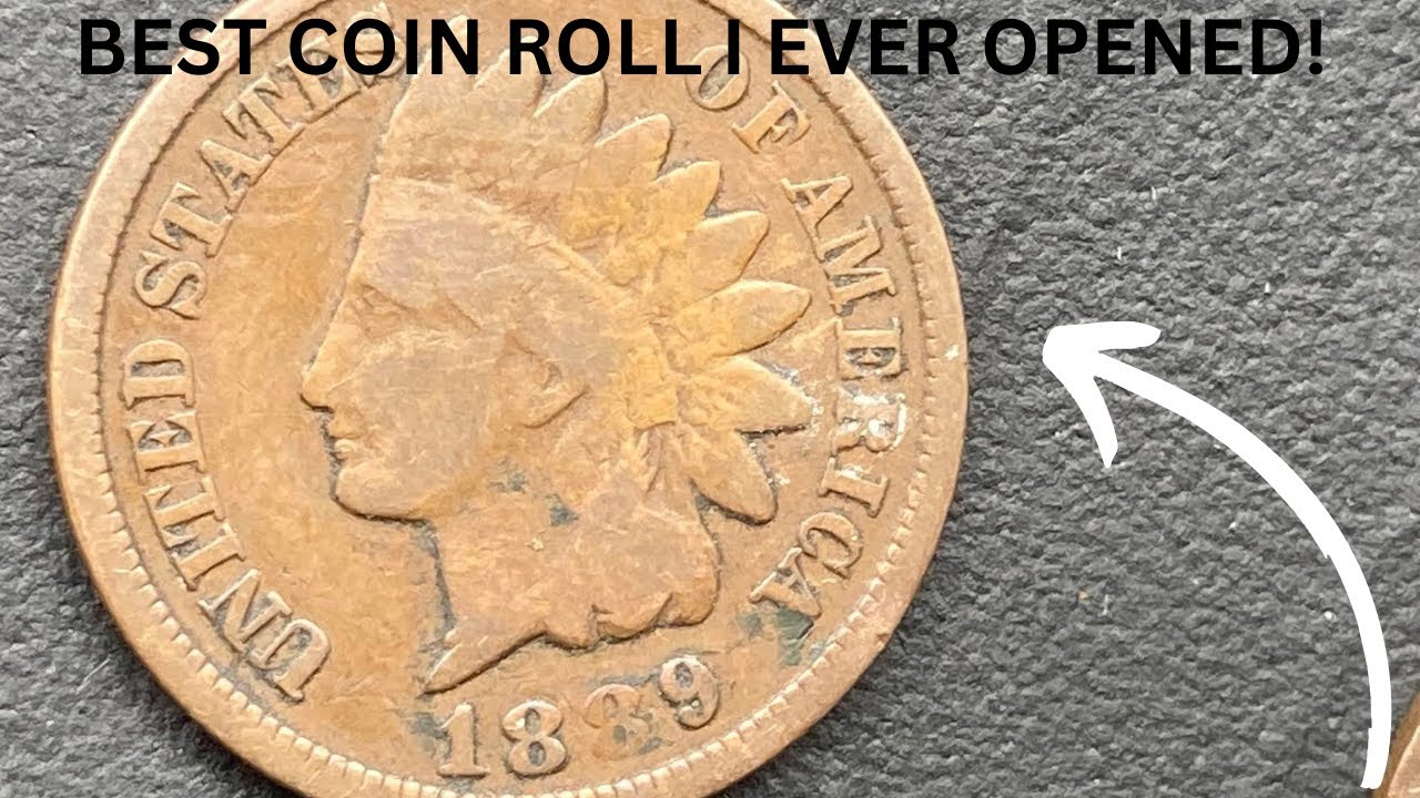 AMAZING PENNY COIN ROLL HUNTING OBW INDIAN &amp; WHEAT PENNIES ! - YouTube
