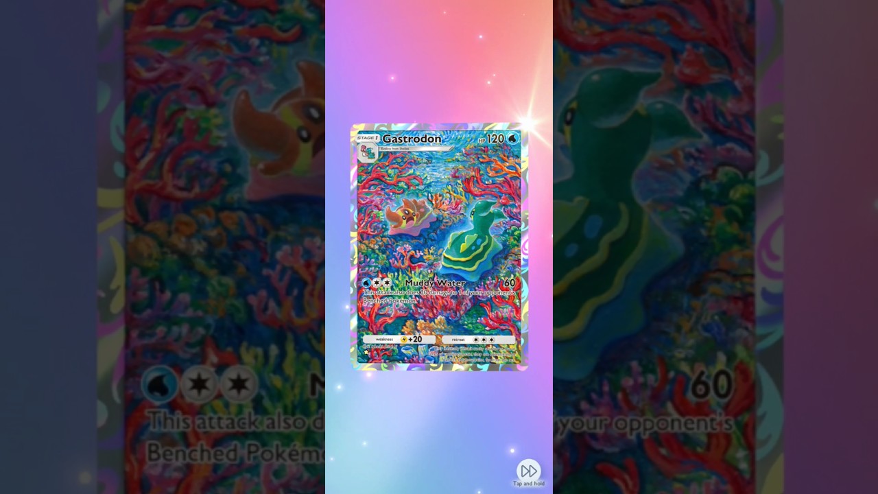 GASTRODON!! PALKIA SPACE TIME SMACKDOWN BOOSTERPACK!!