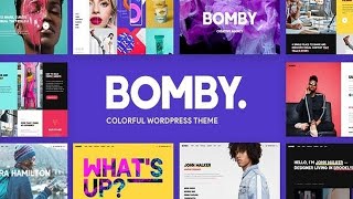 Bomby - Creative Multi-Purpose WordPress Theme Free Download
