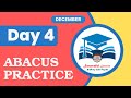 “Day 4: Daily Abacus Practice | Improve Speed & Accuracy | Brain Exercise for Kids”