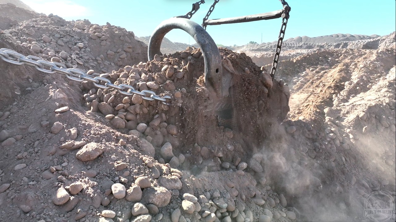 Opening Up A New Pit | Carl's Dragline Service