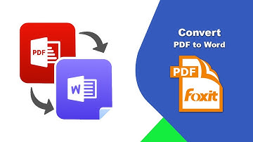 How to Export a PDF File as Word 97–2003 Format in Foxit PDF Editor
