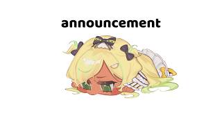 announcement