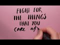 Things...!! #care #fight #motivation #happy