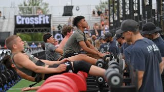 GHD Sit-ups, Sandbag Squats, and Handstand Walks —Teens 14-15 Event 4,  2021 NOBULL CrossFit Games