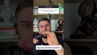 Checklist IMBATÍVEL pra analisar ações