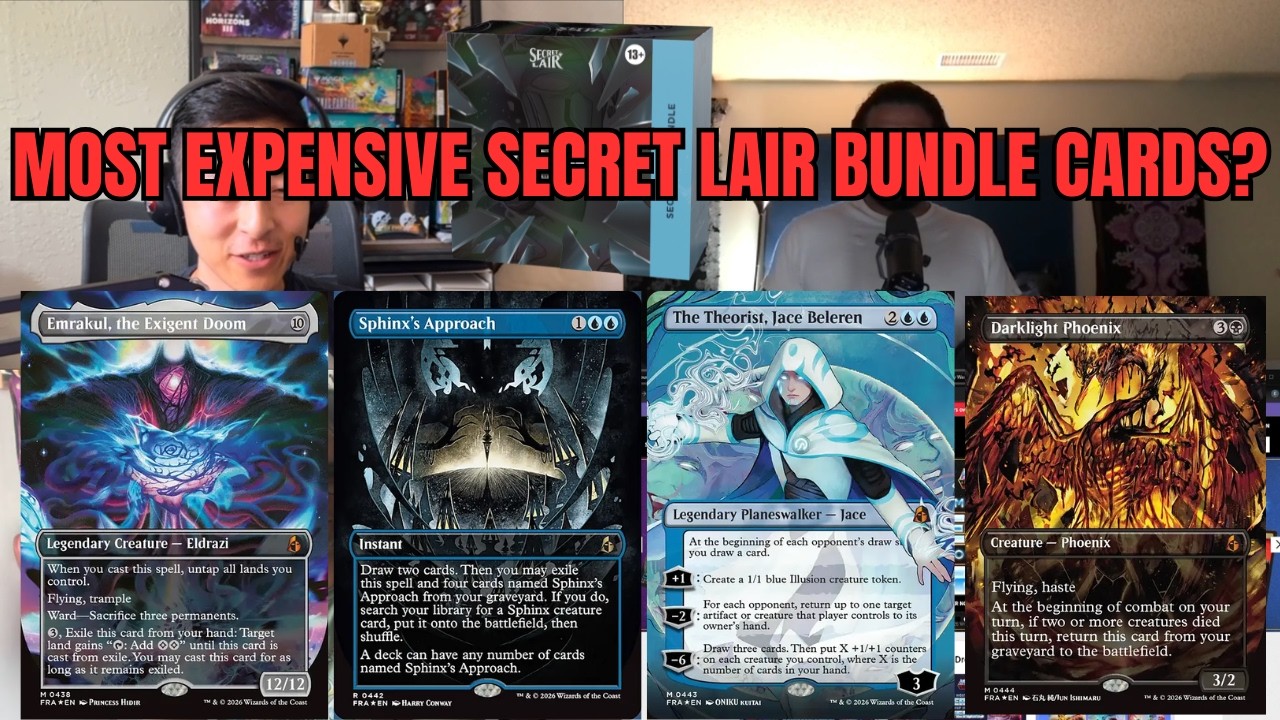 The Most Expensive Secret Lair Bundle Cards - The 