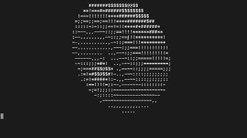 C Programming - Spinning Donut
