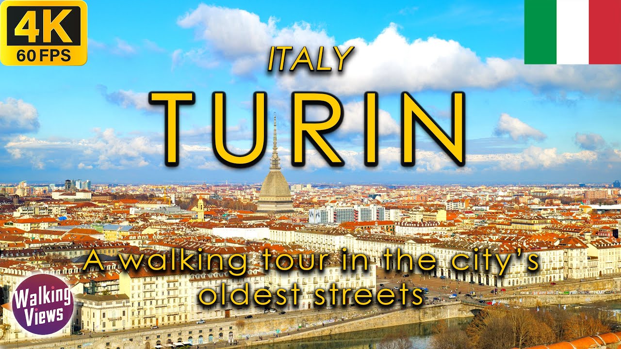 Discover Turin, Italy. Basilica della Consolata, Cathedral and Porta Palatina. UHD 4K with captions.