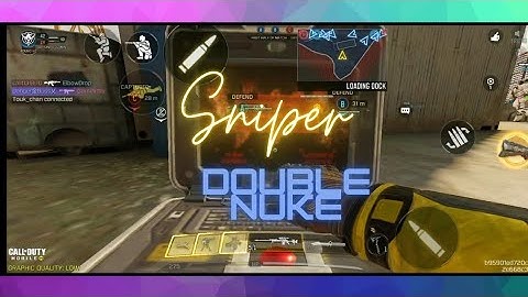 Sniper Double Nuke in Rust: CoD Mobile