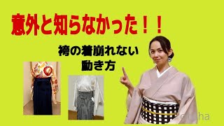 知らなかった！！【袴の着崩れない動き方、着崩れた時の直し方】(男性編)和装着付け　おとは