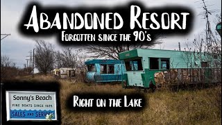 Exploring Abandoned Resort On The Lake Forgotten Since The 1990 s - Sonny s Beach Resort