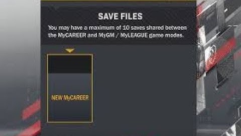 How to delete your Nba 2k19 My player