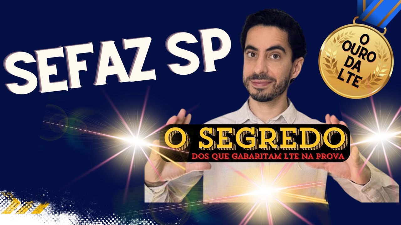 SEFAZ SP: MUITOS pontos na prova de Legislação Tributária em POUCOS minutos!
