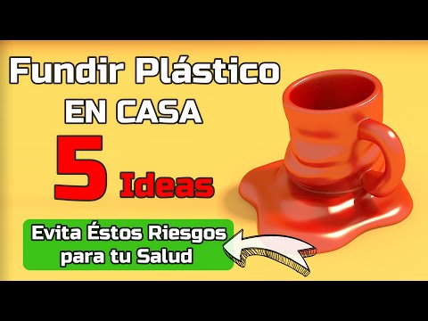 Vídeo: Como Misturar Plástico