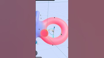 Blending shapes is so fun! 🤩 #3d #3danimation #3ddesign #spline #render