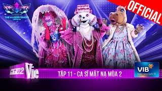 The Masked Singer 2 – Eps 11 – Khac Hung shocked by HippoHappy, confirms Jellyfish’s singing is rare screenshot 4