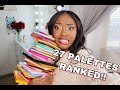 RANKING EVERY JUVIA'S PLACE PALETTE I OWN | 27 PALETTES | VIDMAS DAY 20