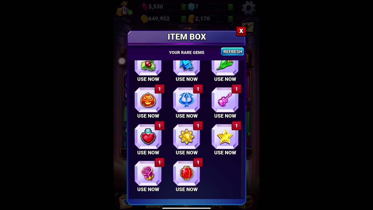 My rare gem collection