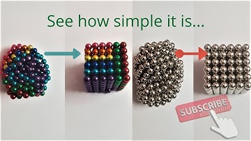 Magnetic NeoCube Part 01: Detailed tutorial HD.