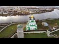 Псковский Кремль с квадрокоптера Fimi x8 mini.