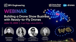 Webinar I Building a Drone Show Business with Readytofly Drones