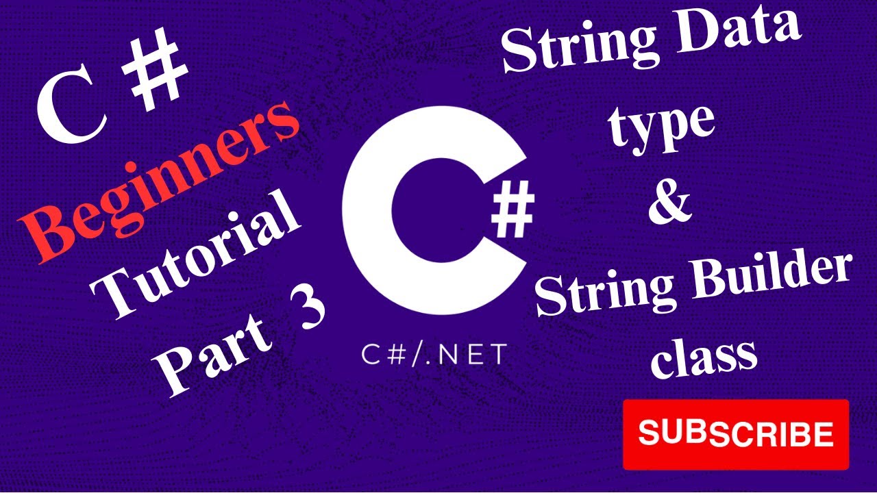 C Sharp Beginners Tutorial Part 3 - YouTube