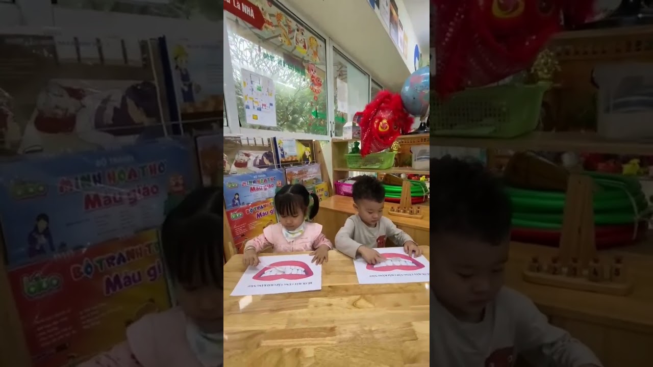 bắn cá bumclub Bé tập đánh răng