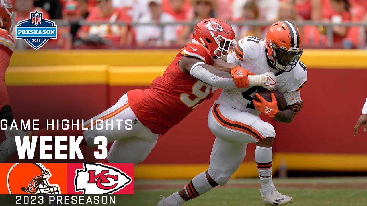 Browns fall to Chiefs in final preseason game