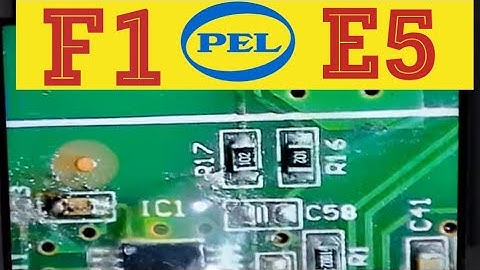PEL DC Inverter AC Error Codes: F1 and E5 – What They Mean and How to Fix Them
